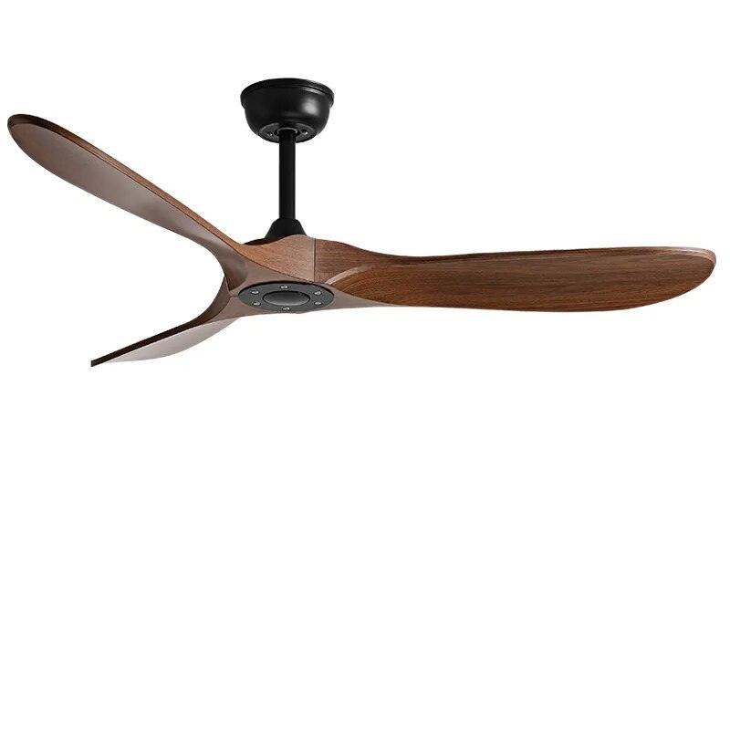 Ventilador de teto moderno Estilo Industrial com controle remoto - ZenithBreeze UrbanWind - Casa Amarela