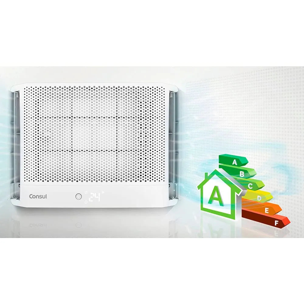 Ar condicionado janela 7500 BTUs Consul frio eletrônico com design moderno - CCN07FB 110v ou 220V