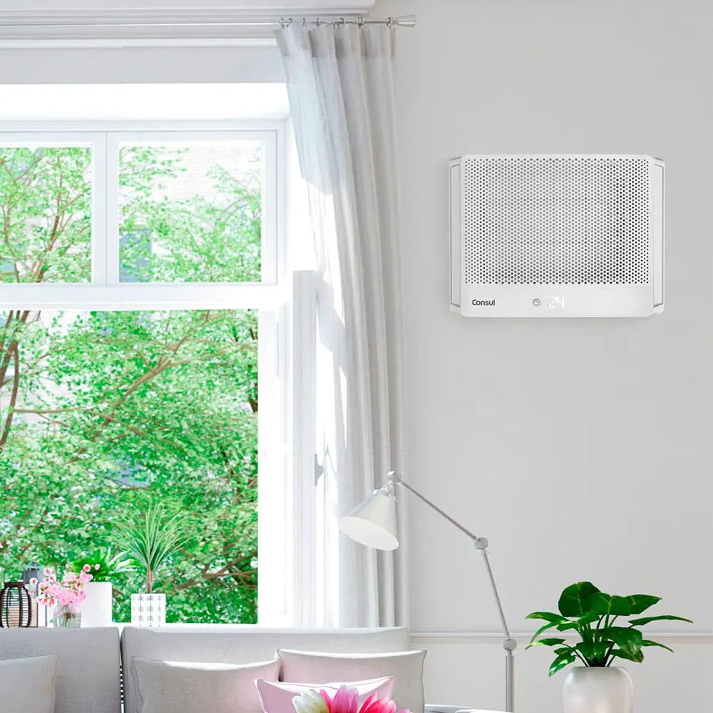 Ar condicionado janela 7500 BTUs Consul frio eletrônico com design moderno - CCN07FB 110v ou 220V
