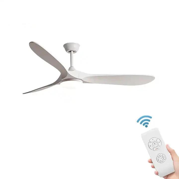 Ventilador de teto moderno Estilo Industrial com controle remoto - ZenithBreeze UrbanWind - Casa Amarela
