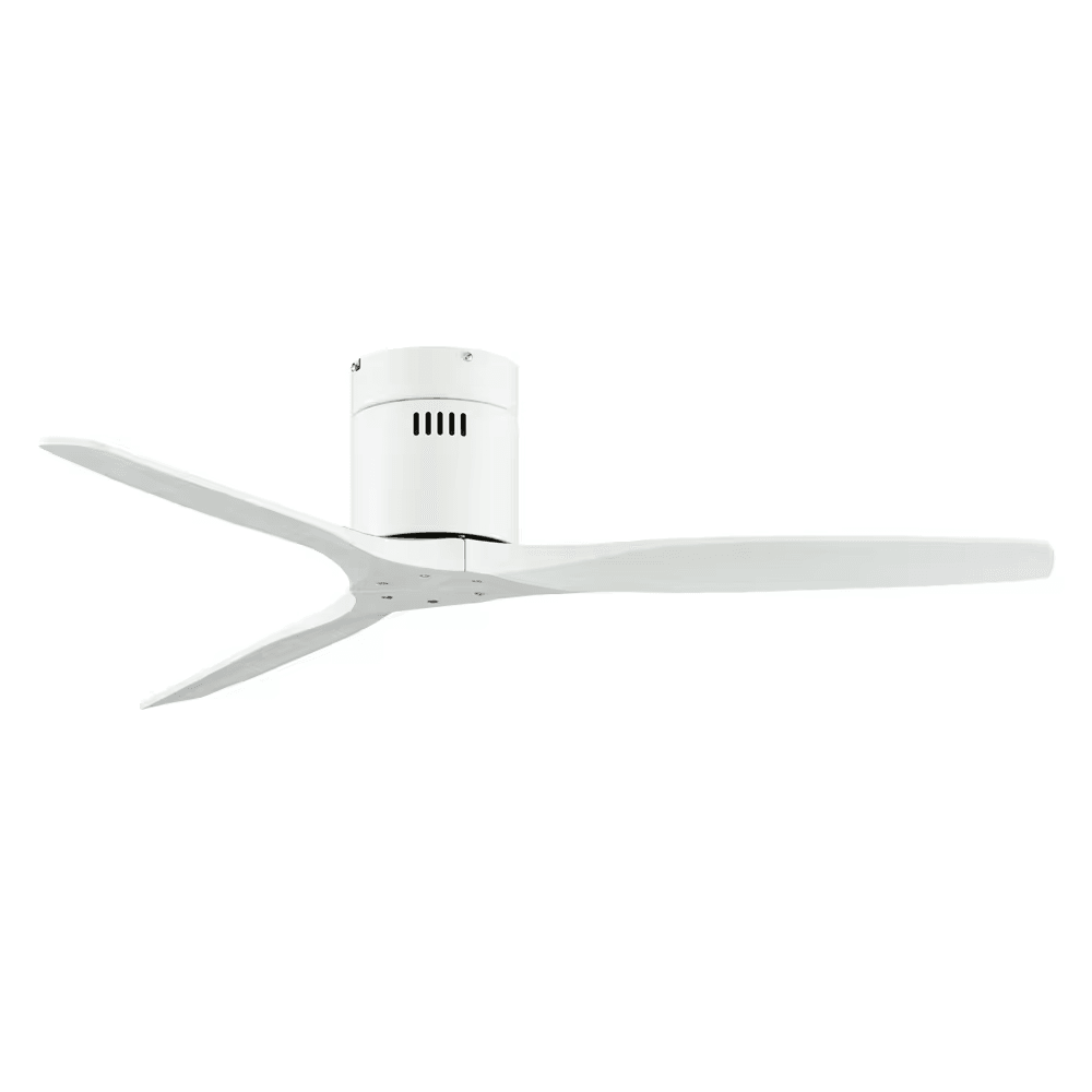 Ventilador de teto moderno Potente - ZenithBreeze X3 Professional - Casa Amarela