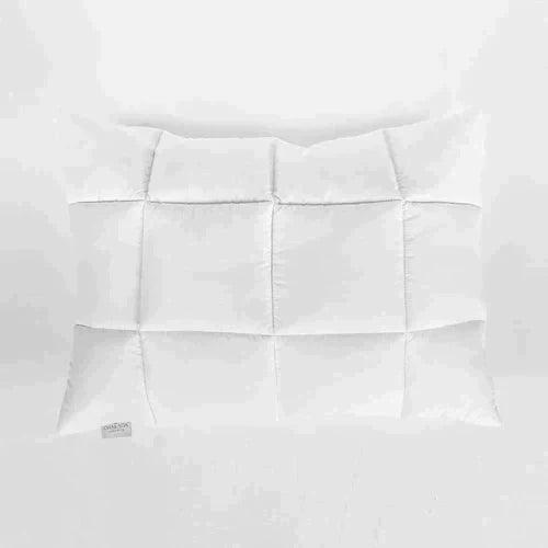 PILLOW TOP ORIGINAL + 4 Travesseiros Pluma de Ganso Sintético - Casa Amarela