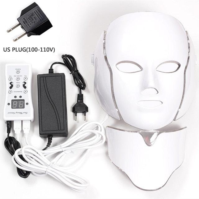 Mascara De Luz Led Trata Rugas Manchas Olheiras e Rejuvenece - Casa Amarela