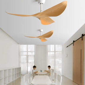 Ventilador de teto moderno Estilo Industrial com controle remoto - ZenithBreeze UrbanWind X2 - Casa Amarela