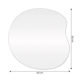 Espelho Slim Orgânico com LED 60x60cm - Casa Amarela