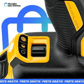 Parafusadeira/Furadeira de Impacto Brushless 1/2 Pol. com 2 Baterias [PROMOÇÃO] - Casa Amarela