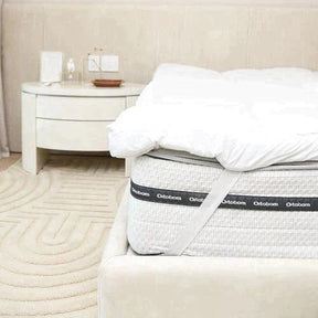 PILLOW TOP ORIGINAL + 4 Travesseiros Pluma de Ganso Sintético - Casa Amarela