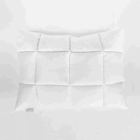 PILLOW TOP ORIGINAL + 4 Travesseiros Pluma de Ganso Sintético - Casa Amarela