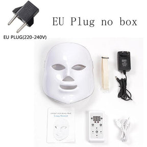 Mascara De Luz Led Trata Rugas Manchas Olheiras e Rejuvenece - Casa Amarela