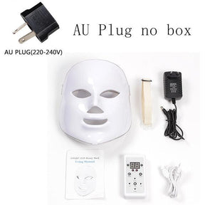 Mascara De Luz Led Trata Rugas Manchas Olheiras e Rejuvenece - Casa Amarela