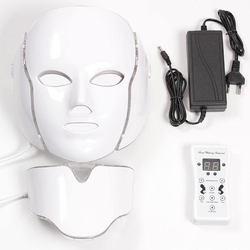 Mascara De Luz Led Trata Rugas Manchas Olheiras e Rejuvenece - Casa Amarela