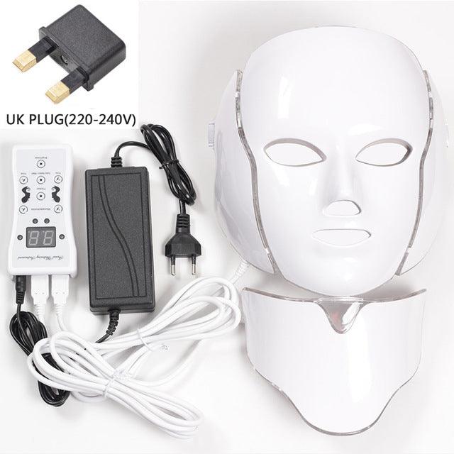 Mascara De Luz Led Trata Rugas Manchas Olheiras e Rejuvenece - Casa Amarela